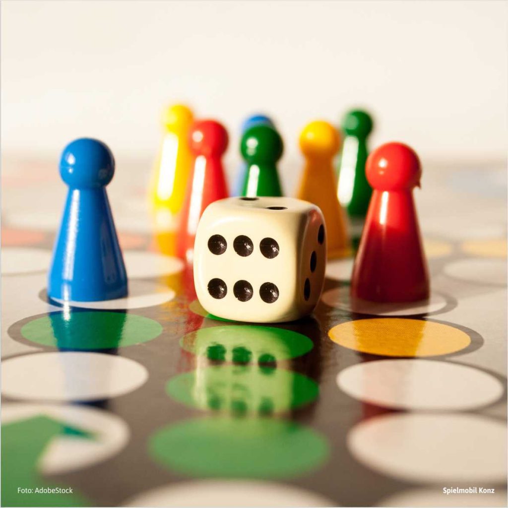 Mensch ärgere dich nicht XXL – Spielmobil Konz