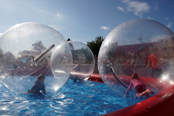 JuNetKo - Kinderfestival Konz 2015 - rund ums Rathaus - Aqua Walking